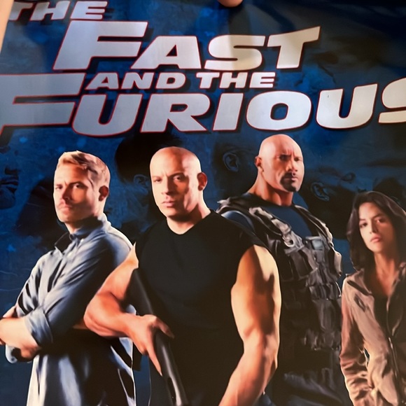 Fast & The Furious ALL 6 movie poster LOT X, 8, 7, Tokyo Drift, Hobbs Shaw, F&F - Picture 9 of 10